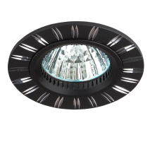 Встраиваемый светильник ЭРА KL33 AL/BK /1 Б0049557