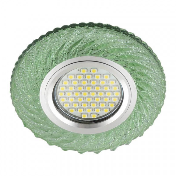Встраиваемый светильник Fametto Luciole DLS-L137 Gu5.3 Glassy/Green Встраиваемый светильник Fametto Luciole DLS-L137 Gu5.3 Glassy/Green