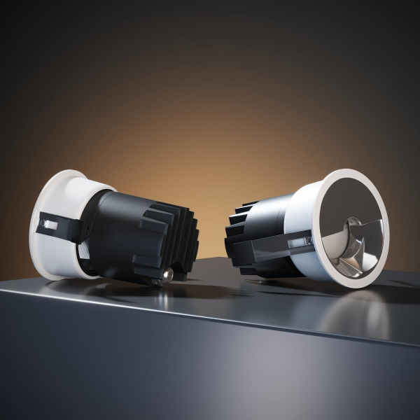 Встраиваемый светодиодный светильник Elektrostandard Inline 25090/LED 10W 4000K белый/хром a064611