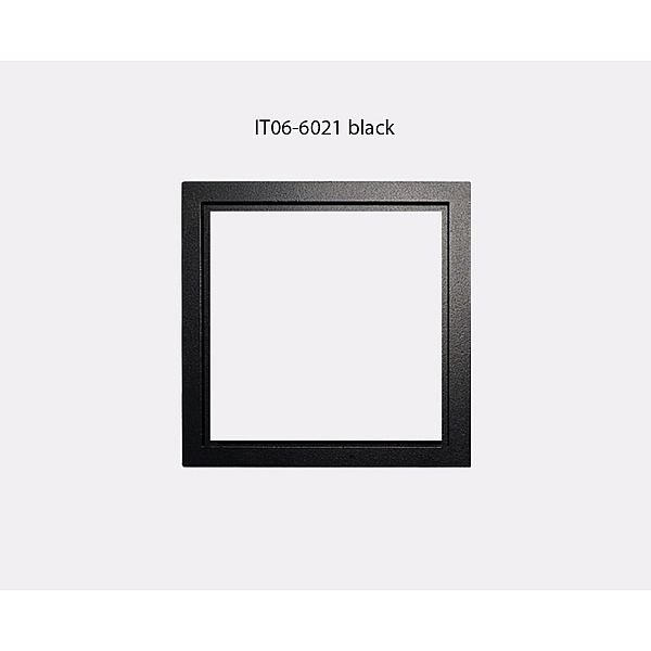 Встраиваемый светодиодный светильник Italline IT06-6020 black 3000K