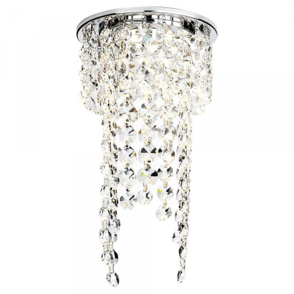 Встраиваемый светильник Ambrella light Crystal K2071 CH/CL Встраиваемый светильник Ambrella light Crystal K2071 CH/CL