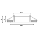 Точечный встраиваемый светильник Hesby Lighting Breeze HSBL_0174