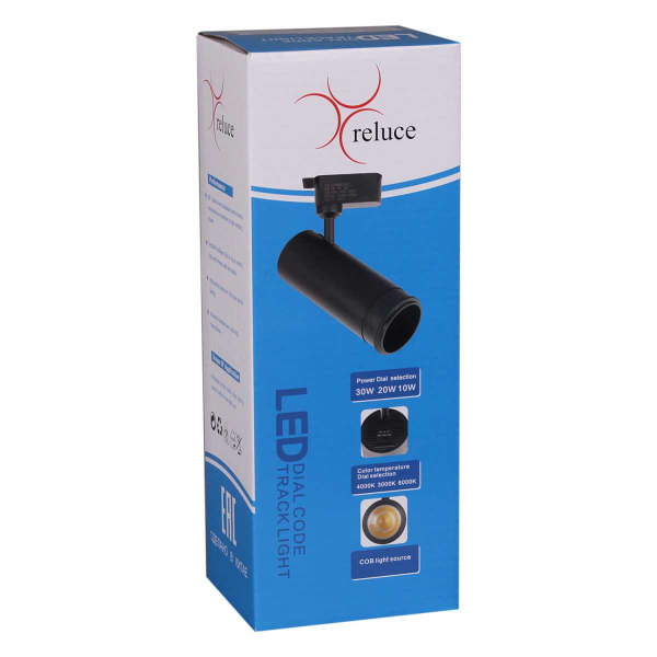 Светильник трековый Reluce 06650-9.3-LED10/20/30W CCT BK Светильник трековый Reluce 06650-9.3-LED10/20/30W CCT BK