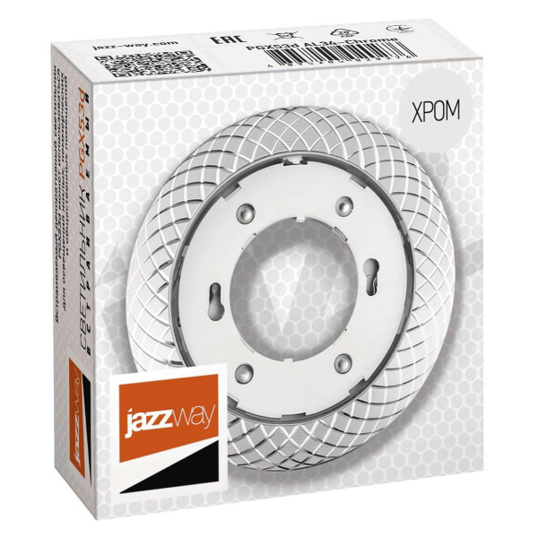 Встраиваемый светильник Jazzway PGX53d AL34-Chrome 5020276 Встраиваемый светильник Jazzway PGX53d AL34-Chrome 5020276