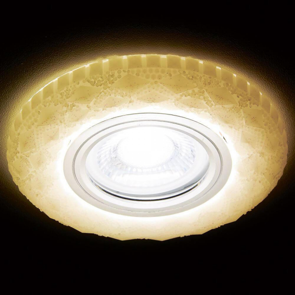 Встраиваемый светодиодный светильник Ambrella light LED S288 W Встраиваемый светодиодный светильник Ambrella light LED S288 W