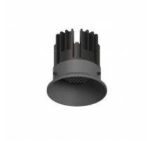 POINTS Точечный светильник GLAZ LED 220В 8Вт 3000К CRI90 36° NO-DIM глубокий графит