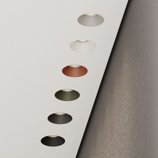 Точечный светильник Kraab Systems POINTS ARCA LED 220В 8Вт 3000К CRI90 50° NO-DIM угольно-черный 26.102.10