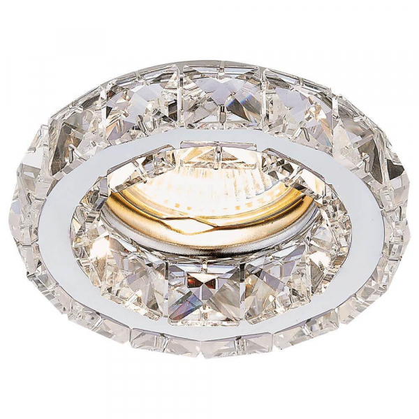 Встраиваемый светильник Ambrella light Crystal K112 CL/CH Встраиваемый светильник Ambrella light Crystal K112 CL/CH