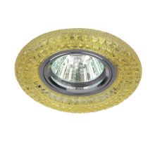 Встраиваемый светильник ЭРА LED с подсветкой DK LD3 YL/WH Б0028092