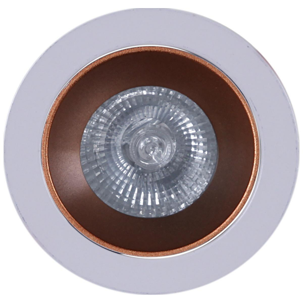 Точечный светильник Reluce 16085-9.0-001PT MR16 WT+ROSE GD Точечный светильник Reluce 16085-9.0-001PT MR16 WT+ROSE GD