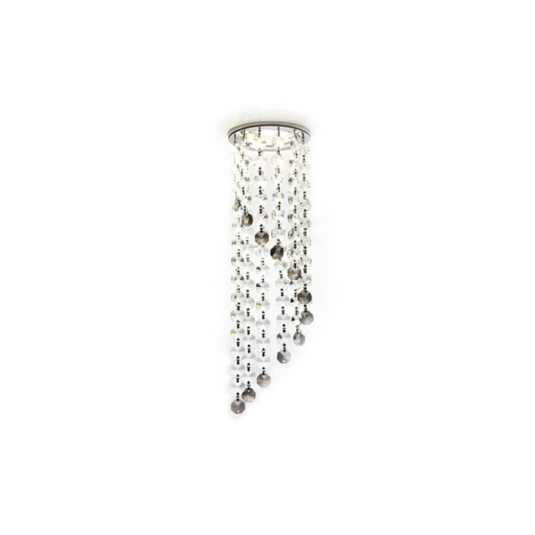 Встраиваемый светильник Ambrella light Crystal K3440 CL/BK/CH Встраиваемый светильник Ambrella light Crystal K3440 CL/BK/CH