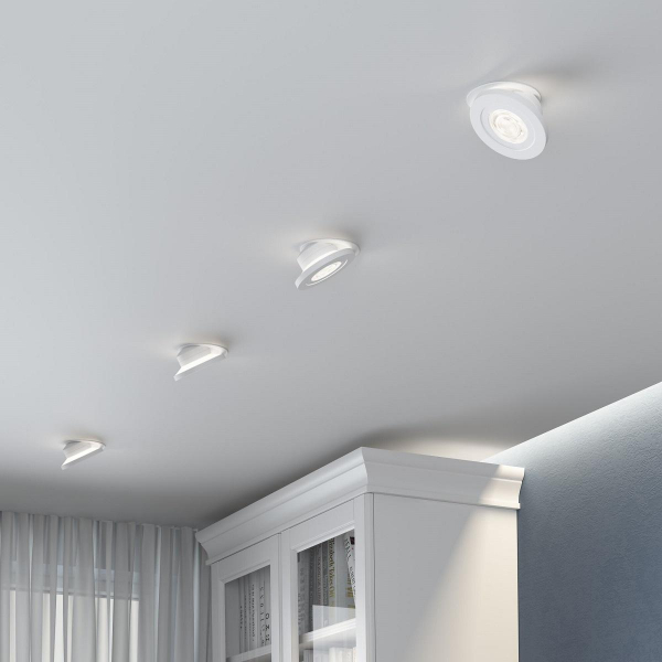 Встраиваемый светодиодный светильник Elektrostandard Surf 25084/LED 6W 4000K белый a063674 Встраиваемый светодиодный светильник Elektrostandard Surf 25084/LED 6W 4000K белый a063674