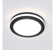 Встраиваемый светодиодный светильник Elektrostandard DSKR80 5W 4200K черный a049707