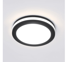 Встраиваемый светодиодный светильник Elektrostandard DSKR80 5W 4200K черный a049707