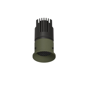 POINTS Точечный светильник GLAZ S LED 220В 6Вт 3000К CRI90 36° ZIGBEE пепельно-зеленый