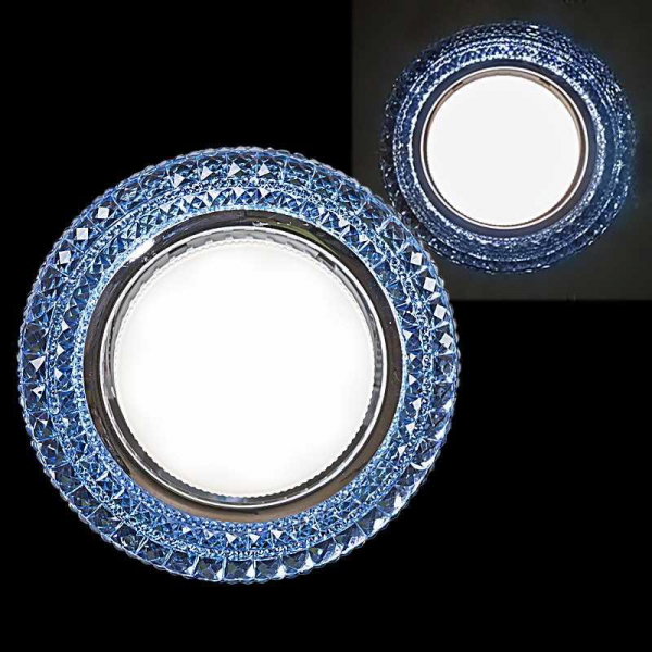 Точечный светильник Reluce 53201-9.0-001LF GX53+LED4W LBL Точечный светильник Reluce 53201-9.0-001LF GX53+LED4W LBL