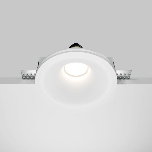 Встраиваемый светильник Maytoni Technical Gyps Modern DL002-1-01-W-1 Встраиваемый светильник Maytoni Technical Gyps Modern DL002-1-01-W-1