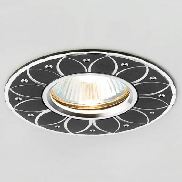 Встраиваемый светильник Ambrella light A805 BK/AL Встраиваемый светильник Ambrella light A805 BK/AL