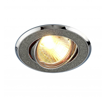 Встраиваемый светильник Elektrostandard 611 MR16 SL серебряный блеск/хром a032242