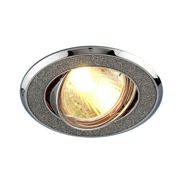 Встраиваемый светильник Elektrostandard 611 MR16 SL серебряный блеск/хром a032242 Встраиваемый светильник Elektrostandard 611 MR16 SL серебряный блеск/хром a032242