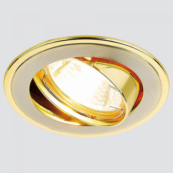 Встраиваемый светильник Ambrella light Classic 104A SN/G Встраиваемый светильник Ambrella light Classic 104A SN/G