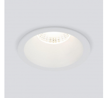 Встраиваемый светодиодный светильник Elektrostandard Lin 15266/LED 7W 3000K WH белый a063925