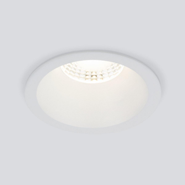 Встраиваемый светодиодный светильник Elektrostandard Lin 15266/LED 7W 3000K WH белый a063925 Встраиваемый светодиодный светильник Elektrostandard Lin 15266/LED 7W 3000K WH белый a063925