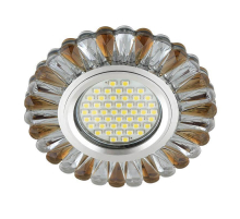 Встраиваемый светильник Fametto Luciole DLS-L145 Gu5.3 Glassy/Tea