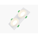 Встраиваемый светильник LEDS POWER GU-D03W, серия SPOT 009612