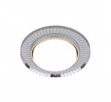 Встраиваемый светильник Elektrostandard 3033 GX53 CL/SL прозрачный/серебро a045484