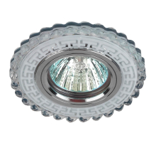 Встраиваемый светильник ЭРА LED с подсветкой DK LD35 SL/WH Б0036503