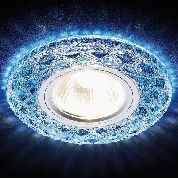 Встраиваемый светодиодный светильник Ambrella light LED S288 BL Встраиваемый светодиодный светильник Ambrella light LED S288 BL