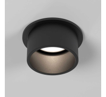 Встраиваемый светильник Elektrostandard Moll 25004/01 GU10 черный a064244