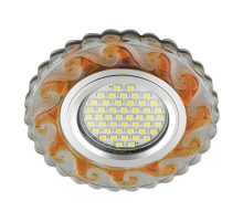 Встраиваемый светильник Fametto Luciole DLS-L139 Gu5.3 Glassy/Tea