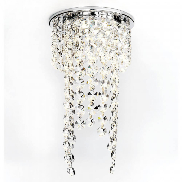 Встраиваемый светильник Ambrella light Crystal K2071 CH/CL Встраиваемый светильник Ambrella light Crystal K2071 CH/CL