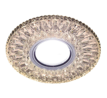 Встраиваемый светодиодный светильник Ambrella light Led S380 CL/WW