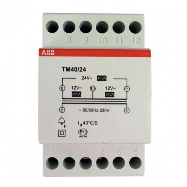 Трансформатор звонковый TM40/24 2CSM228785R0802 Трансформатор звонковый TM40/24 2CSM228785R0802