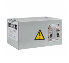 Ящик с понижающим трансформатором ЯТП 0,25кВА 220/12В EKF Basic yatp0,25-220/12v-2a