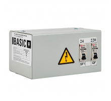 Ящик с понижающим трансформатором ЯТП 0,25кВА 220/24В EKF Basic yatp0,25-220/24v-2a