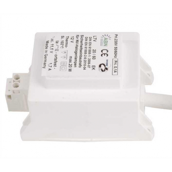 Трансформатор Deko-Light ABN 12V 20W IP20 1,7A 000097 Трансформатор Deko-Light ABN 12V 20W IP20 1,7A 000097