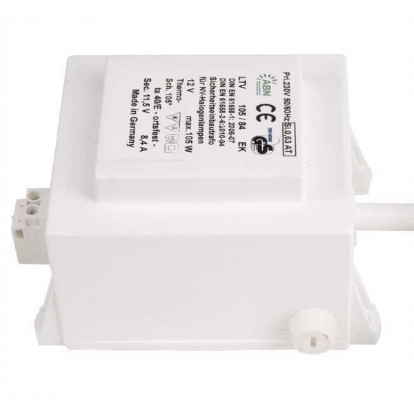Трансформатор Deko-Light ABN 12V 105W IP20 8,4A 000107 Трансформатор Deko-Light ABN 12V 105W IP20 8,4A 000107