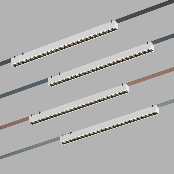 Трековый светильник Denkirs BELTY GRILL DK5572-WB