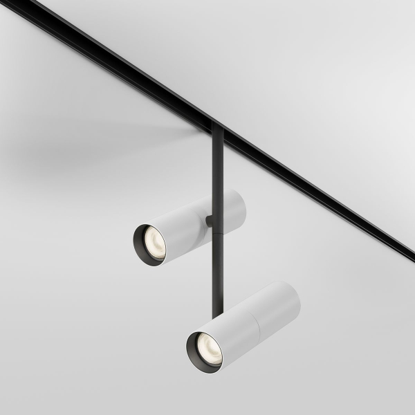 Трековый светодиодный светильник Maytoni Technical Magnetic Exility Elti Duo TR005-2-2X12W3K-BW