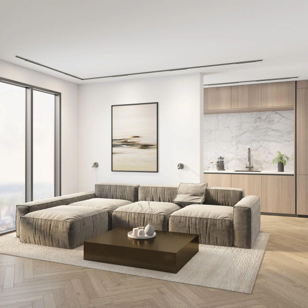 Трековый светодиодный светильник Denkirs Shine Linear DK5751-DN Трековый светодиодный светильник Denkirs Shine Linear DK5751-DN