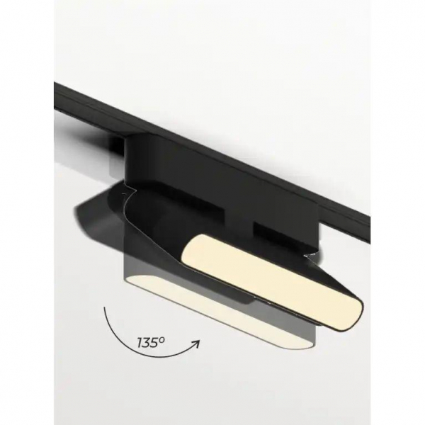 Трековый поворотный светильник ZZOK Nemo 12W 4000K Black NRM12-BK4K