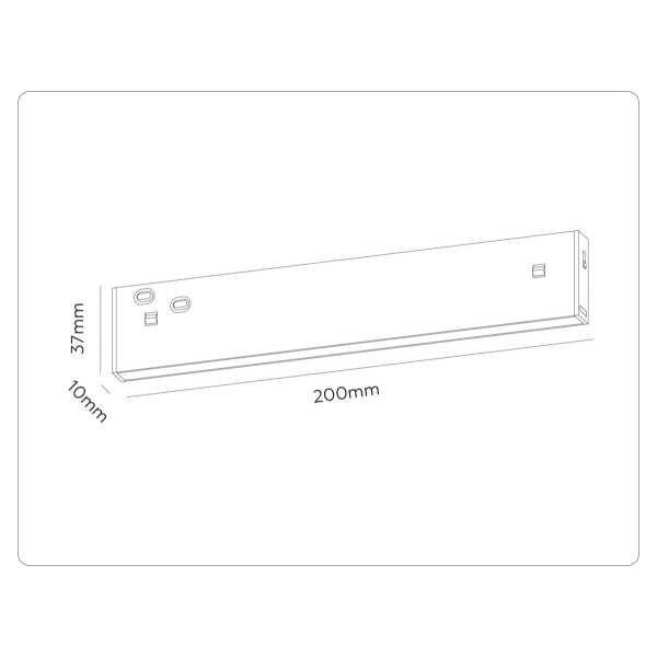 Трековый линейный светильник Ambrella Light TRACK SYSTEM GL2320