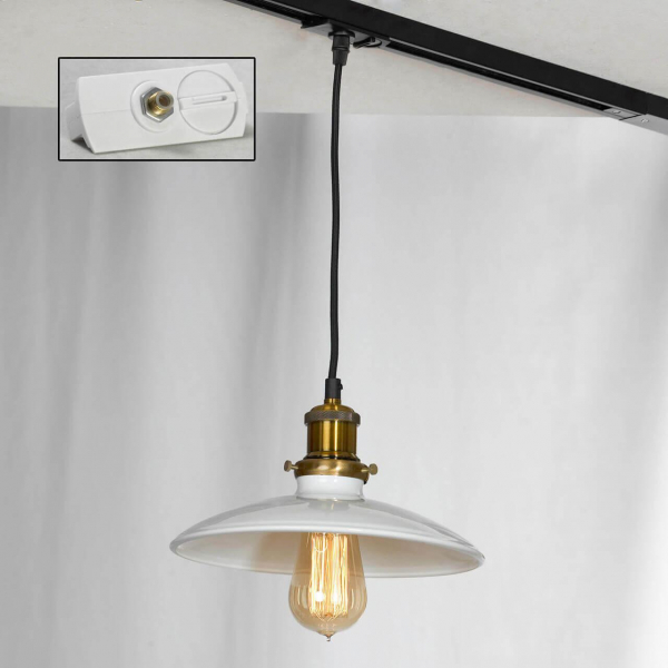 Трековый светильник однофазный Lussole LOFT Track Lights LSP-9605-TAW Трековый светильник однофазный Lussole LOFT Track Lights LSP-9605-TAW