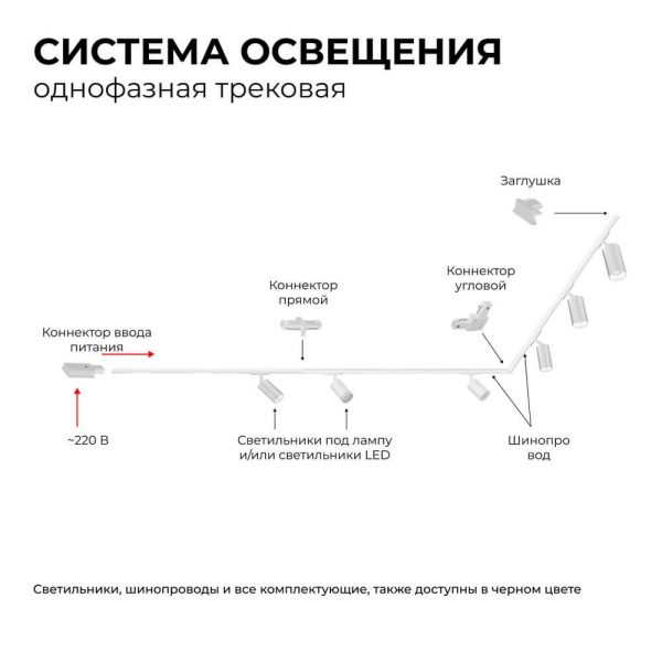 Трековый светильник Apeyron 16-71 Трековый светильник Apeyron 16-71