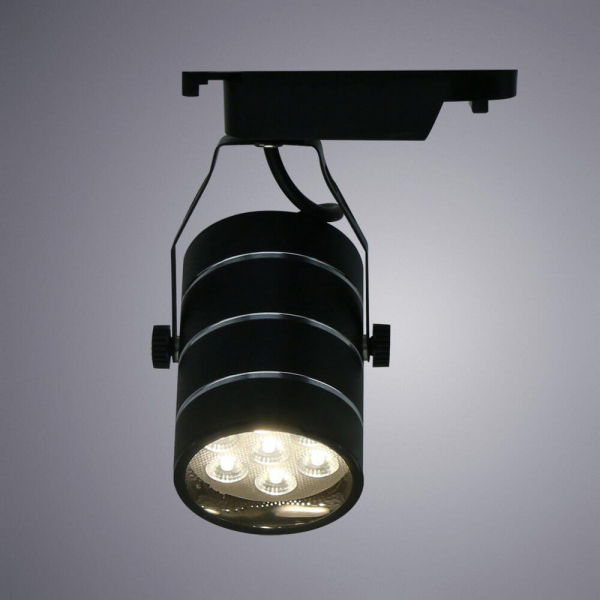 Трековый светодиодный светильник Arte Lamp Cinto A2707PL-1BK Трековый светодиодный светильник Arte Lamp Cinto A2707PL-1BK
