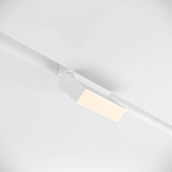 Трековый светодиодный светильник Maytoni Technical Basis Rot TR075-2-10W3K-W Трековый светодиодный светильник Maytoni Technical Basis Rot TR075-2-10W3K-W